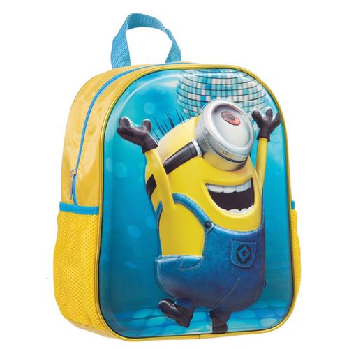 תיק גן תלת מימד מיניונים