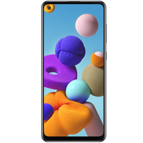 סמארטפון SAMSUNG GALAXY A21S צבע לבן