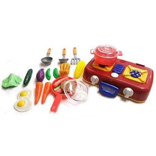 סט משחק כיריים אלקטרונים עם מגוון אביזרים