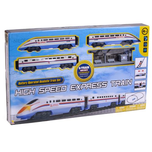 ערכת רכבת עם קטר, אורות וצלילים