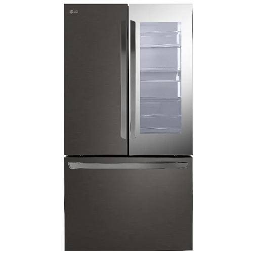 מקרר 3 דלתות 750 ל' נירוסטה מוברשת LG R-3D288BINS