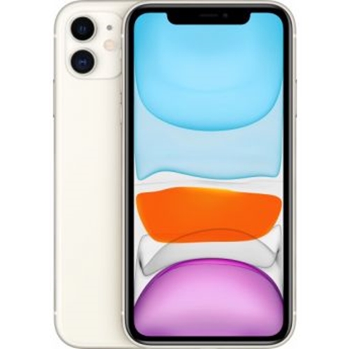 סמארטפון iPhone 11 128GB צבע לבן