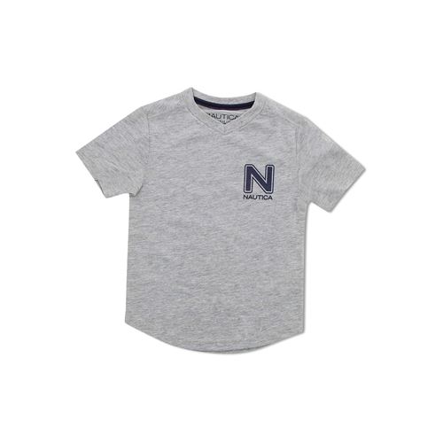 חולצת טי קצרה לוגו N  מידות S-XL