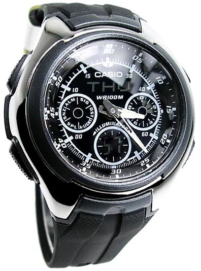 שעון אנלוגי דיגיטלי בעיצוב מרהיב  CASIO