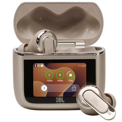 אוזניות אלחוטיות JBL TOUR PRO 3 TWS צבע בז'