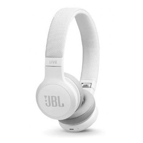 אוזניות קשת אלחוטיות JBL LIVE400BT צבע לבן
