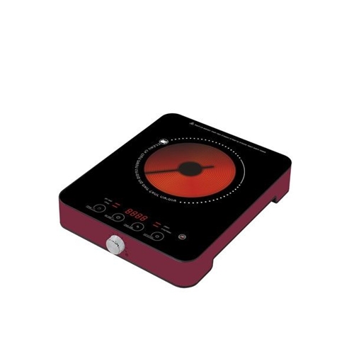 כירת בישול חשמלית על השיש DAVO דגם DAV301 RED אדום