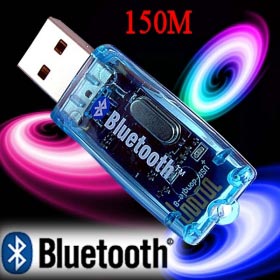מתאם  USB BLUETOOTH לטווח 50 מטר USB HY TECHNOL