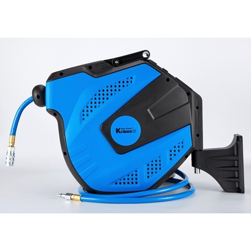 גלגלת השקיה סופר איכותית 15 מ'+1.5 מ' תוצרת KRAUSS