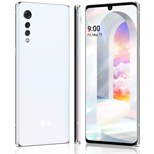 סמארטפון LG Velvet Aurora 6GB/128GB צבע לבן