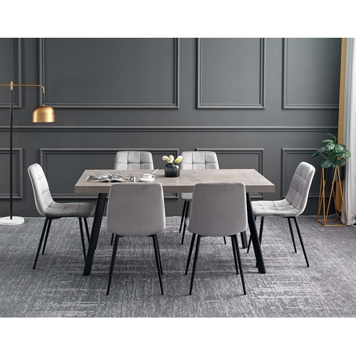 מערכת פינת אוכל הכוללת שולחן ו 4 כסאות דגם אמרטו