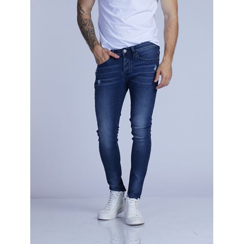 MARTIN ג'ינס משופשף בגזרה הדוקה