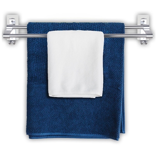 מתלה מגבות כפול ללא קידוח