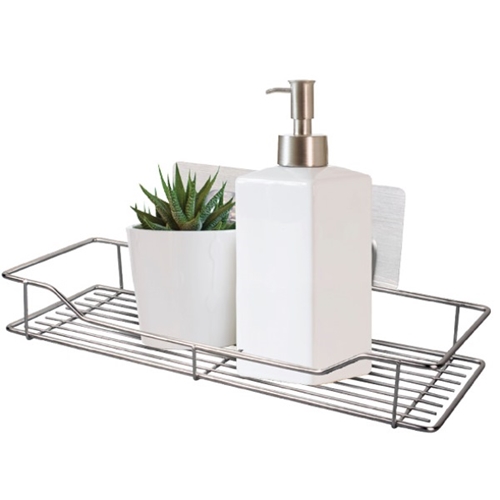 מתלה לשמפו רחב ללא קידוח