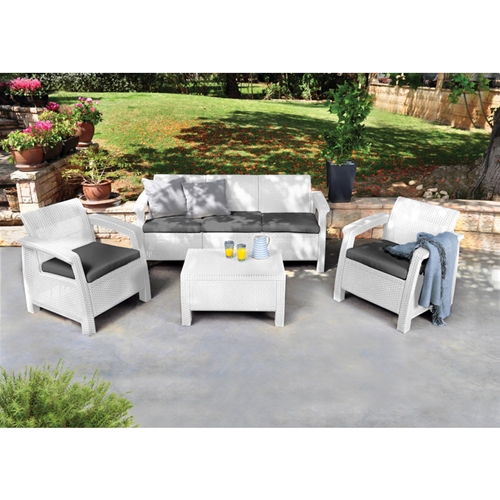 מערכת ישיבה דגם קורפו סטורג' טריפל KETER