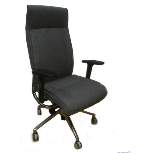 כסא מנהלים גב גבוה לכבדי משקל דגם שופט