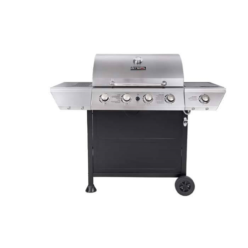 גריל גז עם 4 מבערים וכירת צד בעוצמה 48,500BTU