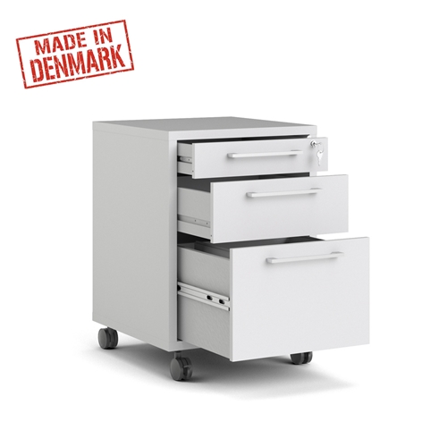 שידת מגירות למשרד עם גלגלים HOME DECOR