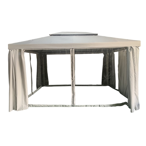 גזיבו אלומיניום קיסר 3X4 מטר מבית Sunrise