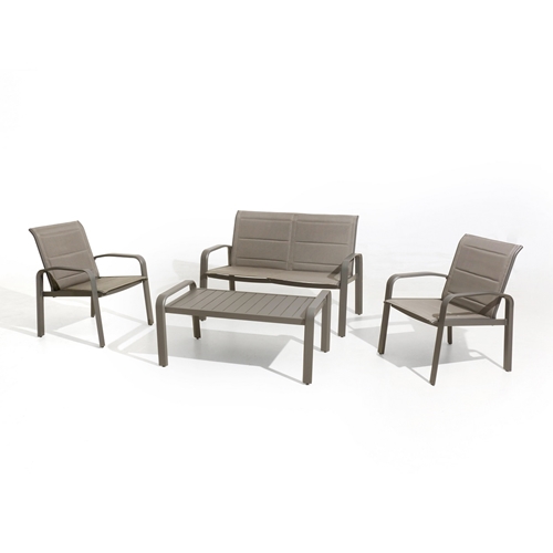 פינת ישיבה מאלומיניום דגם ALYN מבית H.KLEIN