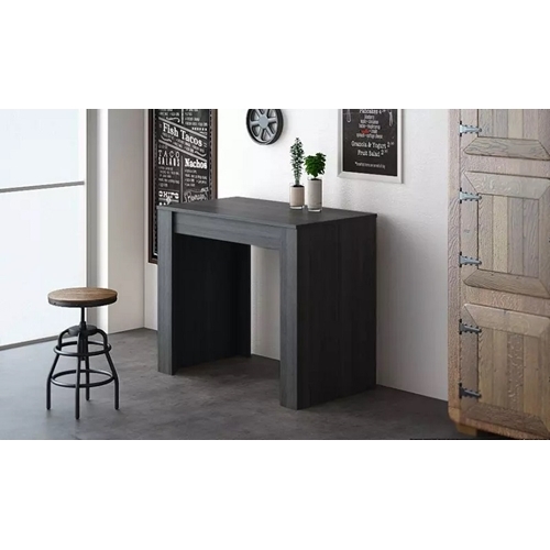 קונסולה נפתחת לפינת אוכל דגם רויאל שחור