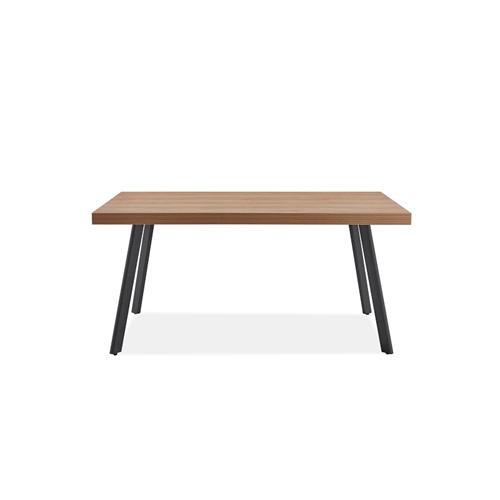 שולחן אוכל מעוצב דגם אמרטו דמוי עץ טבעי דיוואני