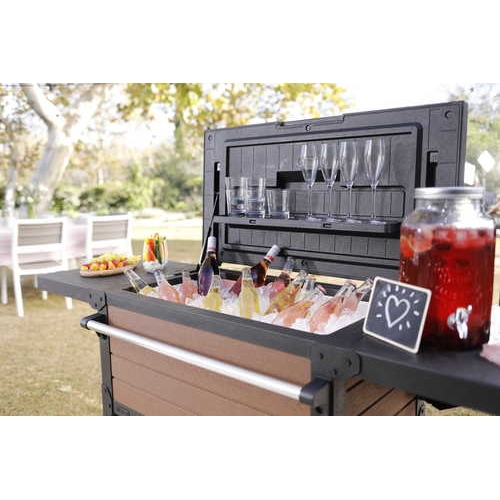 עגלת משקאות ניידת PATIO COOLER מבית כתר