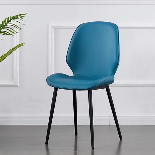 כיסא מרופד דמוי עור לפינת אוכל דגם מרסיי