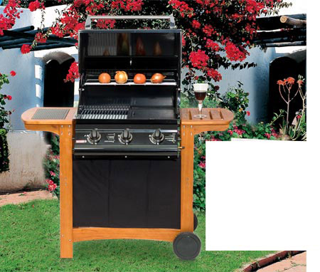 גריל גז גורמה 3 מבערים SCAB 45000BTU