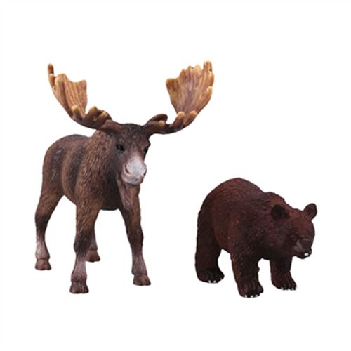 מארז חיות בר- צבי ודוב