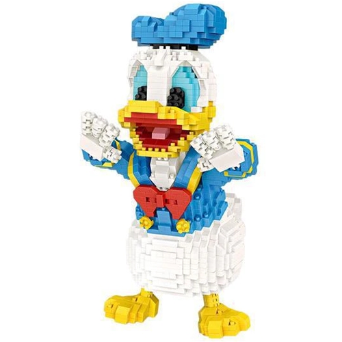 משחק הרכבה עם 1670 מיני אבני בנייה- דונאלד דאק