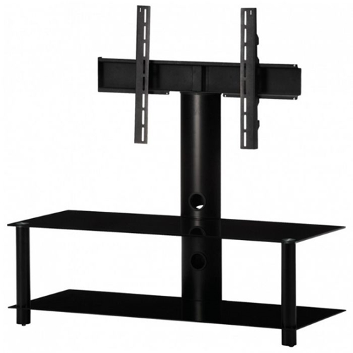 שולחן טלויזיה זכוכית משולב תלייה עד 55" SONOROUS