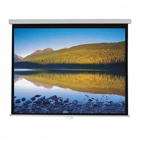 מסך הקרנה ידני קפיצי 178X178 ס"מ SINOSCREEN