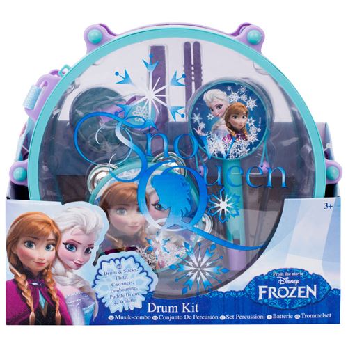 ערכת כלי נגינה לילדים 6 כלים בתוך תוף - פרוזן