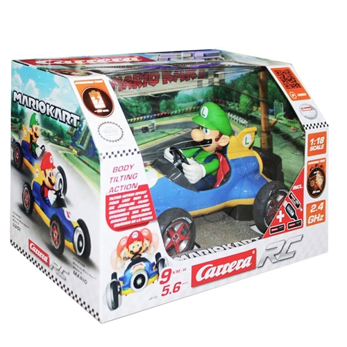 מכונית שלט 1:18 CARRERA Mario Kart 2.4GHz
