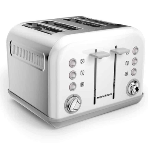 מצנם חשמלי 4 פרוסות לבן 242032 Morphy Richards