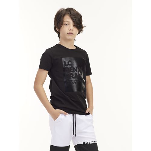 חולצת טי הדפס DENIM