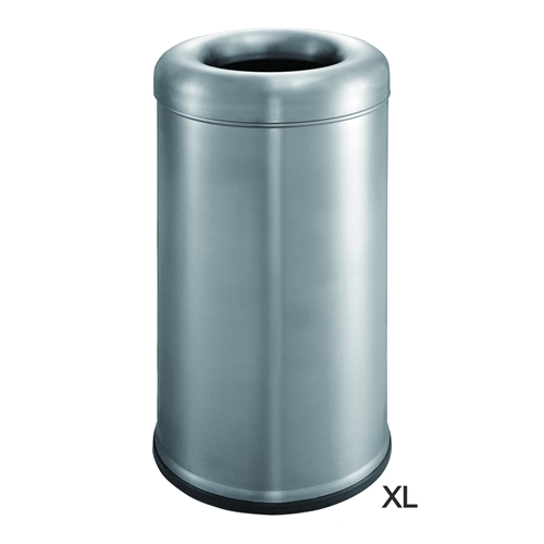 פח אשפה עגול איכות פתוח גדול מבית H.KLIEN דגם 6340