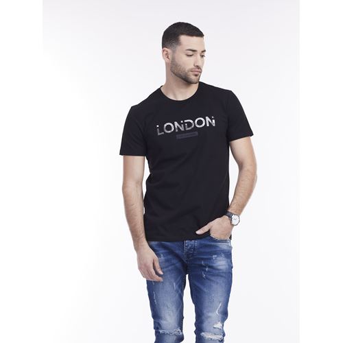 חולצת טי מודפסת LONDON