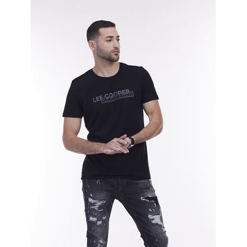 חולצה קצרה ממותגת LEE_COOEPR