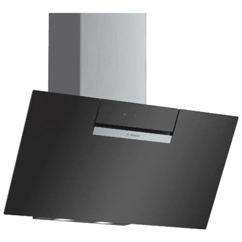 קולט אדים זוויתי DWK87EM60 בוש BOSCH זכוכית שחורה