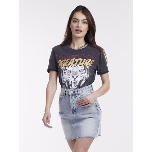 חולצה גראנג'ית עם נמר