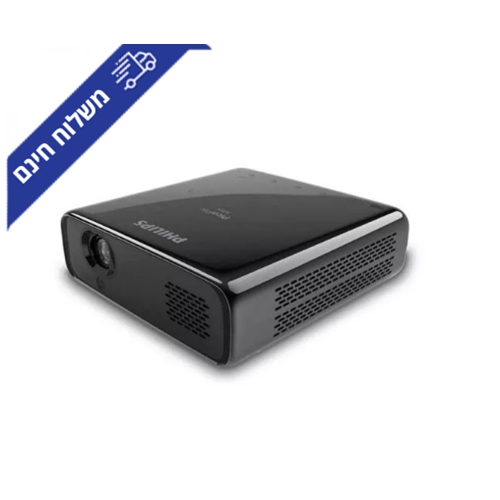 מקרן אלחוטי עד "120 PHILIPS Bluetooth + Wi-Fi FHD