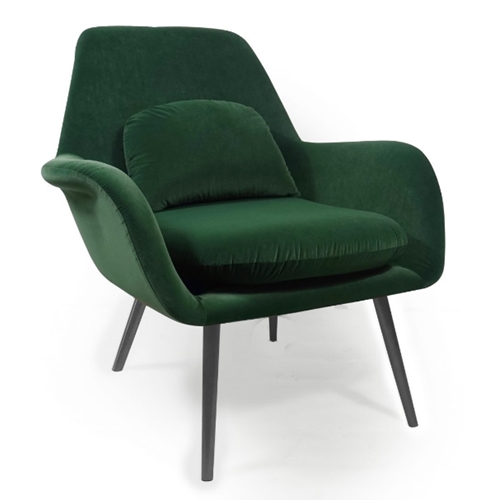 כורסת דגם דטרויט צבע ירוק בקבוק מבית MYDESIGN