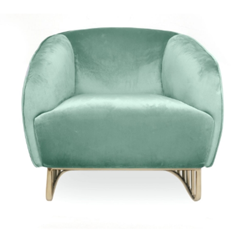 כורסת סיאטל בצבע ירוק מנטה מבית MYDESIGN