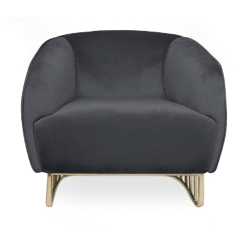 כורסת סיאטל בצבע שחור מבית MYDESIGN