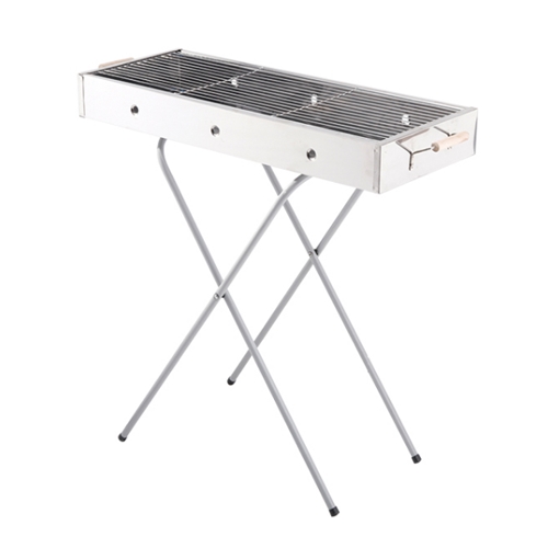 גריל נירוסטה גדול רגל SWISS CAMP XL