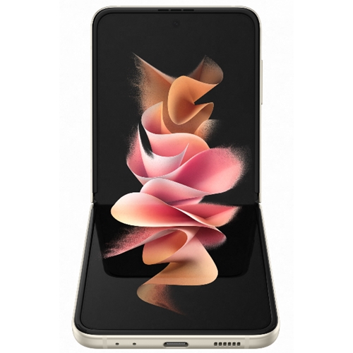 סמארטפון סמסונג GALAXY FLIP 3 256GB צבע קרם