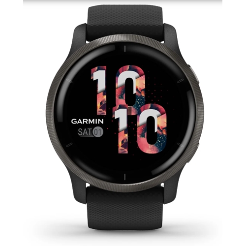 שעון ספורט חכם Garmin Venu 2 צבע שחור