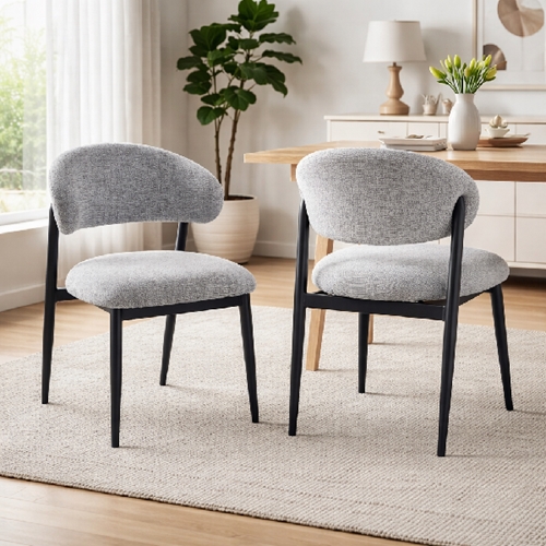 זוג כיסאות מעוצבים לפינת אוכל דגם נדב HOME DECOR